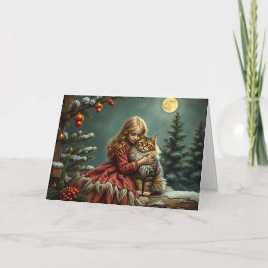 フェスティバルキャットカード サンキューカード (正面)