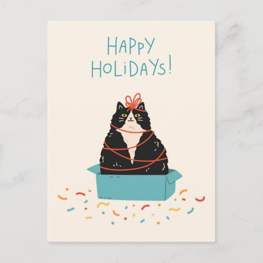 フェスティバルキャットホリデイ シーズンポストカード (正面)