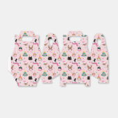 フェスティバルキャット顔インホリデーハッツパターン フェイバーボックス (折り畳みなし)