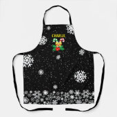 フェスティバルキャンディキャネズホリーオンスノードラックス エプロン (正面)