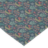 フェスティバルキャンディーケーンとホリーパターン テーブルクロス (アングル)