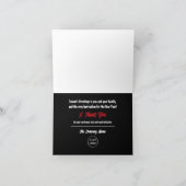 フェスティバルキャンディ、従業員サンキューカード サンキューカード (内部)