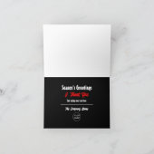 フェスティバルキャンディ、顧客サンキューカード サンキューカード (内部)