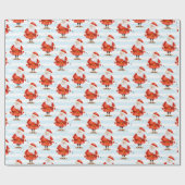 フェスティバルキュートサンタクロース ラッピングペーパー (フラット)