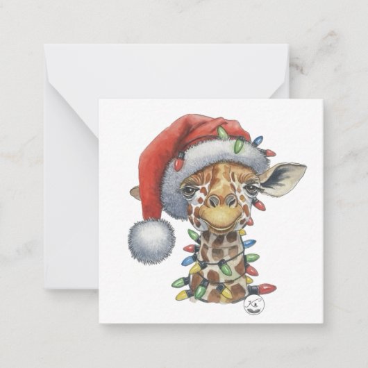 フェスティバルキラフェフラット ノートカード (正面)