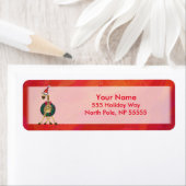 フェスティバルキリンのクリスマスラベル ラベル (インサイチュ)