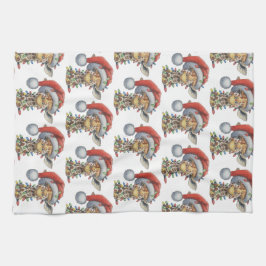 フェスティバルキリン キッチンタオル