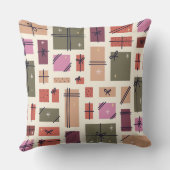 フェスティバルギフトボックス模様装飾用クッション クッション (裏面)