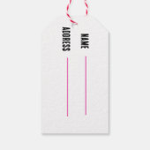 フェスティバルギフトラベル ギフトタグ (裏面)