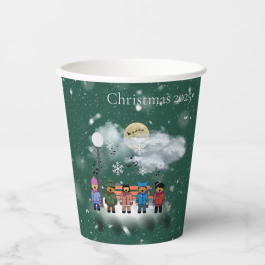 フェスティバルクインテットクリスマスパーティー 紙コップ (正面)