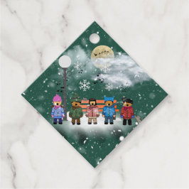 フェスティバルクインテットクリスマスプレゼントラベル フェイバータグ