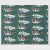 フェスティバルクインテットクリスマス ラッピングペーパー (フラット)