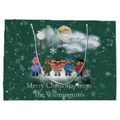 フェスティバルクインテットクリスマス ラージペーパーバッグ (裏面)