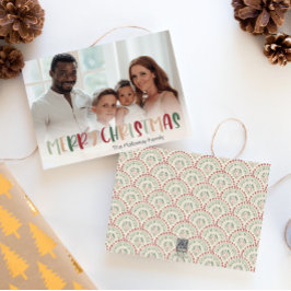 フェスティバルクカラフルリスマスの写真 シーズンカード