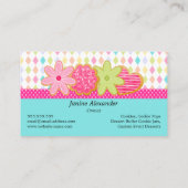 フェスティバルクッキーデザート 名刺 (裏面)