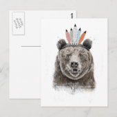 フェスティバルクマ ポストカード (正面/裏面)