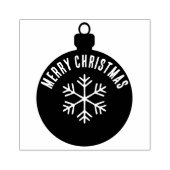 フェスティバルクラシックホリデークリスマスオーナメント概要 ラバースタンプ (インプリント)