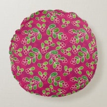 フェスティバルクランベリーの葉のパターン、明るい赤紫色