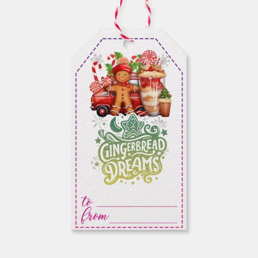 フェスティバルクリエイティブクリスマスギフトタグ ギフトタグ (裏面)