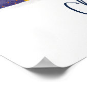 フェスティバルクリスマスかわいい猫コーヒーウォールアートポスター ポスター (角)