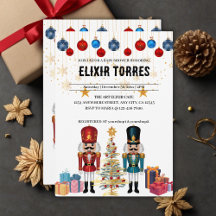 フェスティバルクリスマスくるみ割りオーナメントベビーシャワー