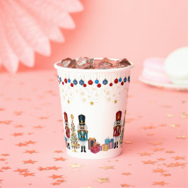 フェスティバルクリスマスくるみ割りオーナメントベビーシャワー 紙コップ