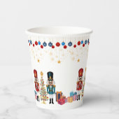 フェスティバルクリスマスくるみ割りオーナメントベビーシャワー 紙コップ (正面)