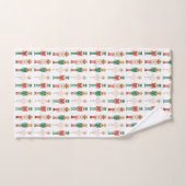 フェスティバルクリスマスくるみ割りクリスマス バスタオルセット (ハンドタオル)