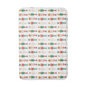 フェスティバルクリスマスくるみ割りクリスマス バスマット (正面縦)