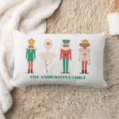 フェスティバルクリスマスくるみ割りクリスマス ランバークッション (ブランケット)