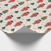 フェスティバルクリスマスくるみ割り紙 ラッピングペーパー (角)