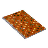 フェスティバルクリスマスと新年のノート ノートブック (右側)