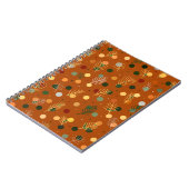 フェスティバルクリスマスと新年のノート ノートブック (左側)