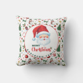 フェスティバルクリスマスのパターン名メリークリスマス クッション (正面)