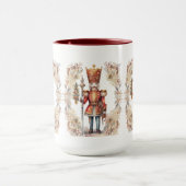 フェスティバルクリスマスの水の色くるみ割り マグカップ (中央)