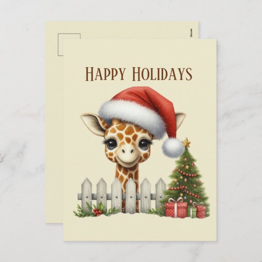 フェスティバルクリスマスアドメッセージキリン シーズンポストカード (正面/裏面)