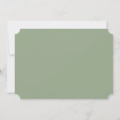 フェスティバルクリスマスイブウォーターカラーブルフィンチフローラ 招待状 (裏面)