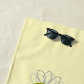 フェスティバルクリスマスイラストレーション ビーチタオル (インサイチュ)