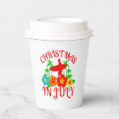 フェスティバルクリスマスイン7月サーファーパーティー 紙コップ (正面)