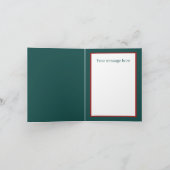 フェスティバルクリスマスウィンタータウンシーン シーズンカード (内部)