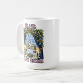 フェスティバルクリスマスウィンドウビュー コーヒーマグカップ (正面左)