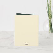 フェスティバルクリスマスウエスタンカウボーイアッド文字 シーズンカード (裏面)