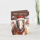 フェスティバルクリスマスウエスタンホース追加文字 シーズンカード (正面)