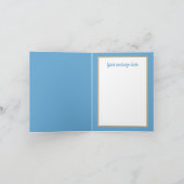 フェスティバルクリスマスエンジェルのメッセージの追加 シーズンカード (内部)