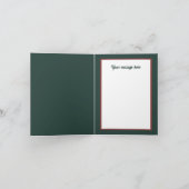 フェスティバルクリスマスエンジェルのメッセージの追加 シーズンカード (内部)