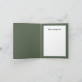 フェスティバルクリスマスエンジェルのメッセージの追加 シーズンカード (内部)