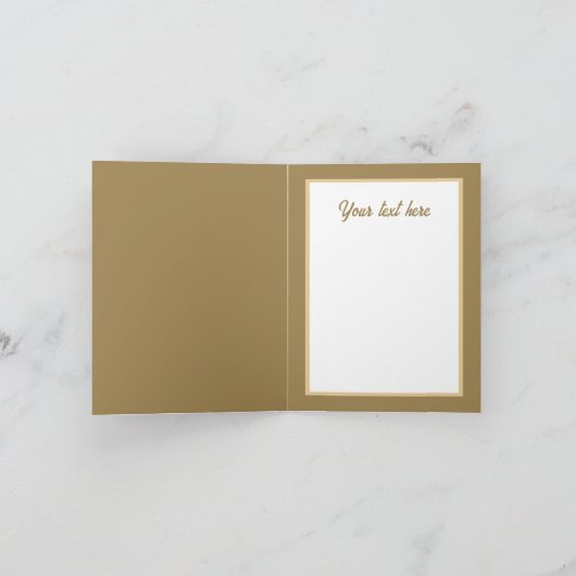 フェスティバルクリスマスエンジェル水の色を追加文字 シーズンカード (内部)