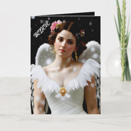 フェスティバルクリスマスエンジェルin the snow シーズンカード