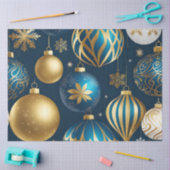 フェスティバルクリスマスオーナメントティッシュペーパー 薄葉紙 (クラフト)