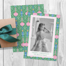 フェスティバルクリスマスオーナメントパターン写真